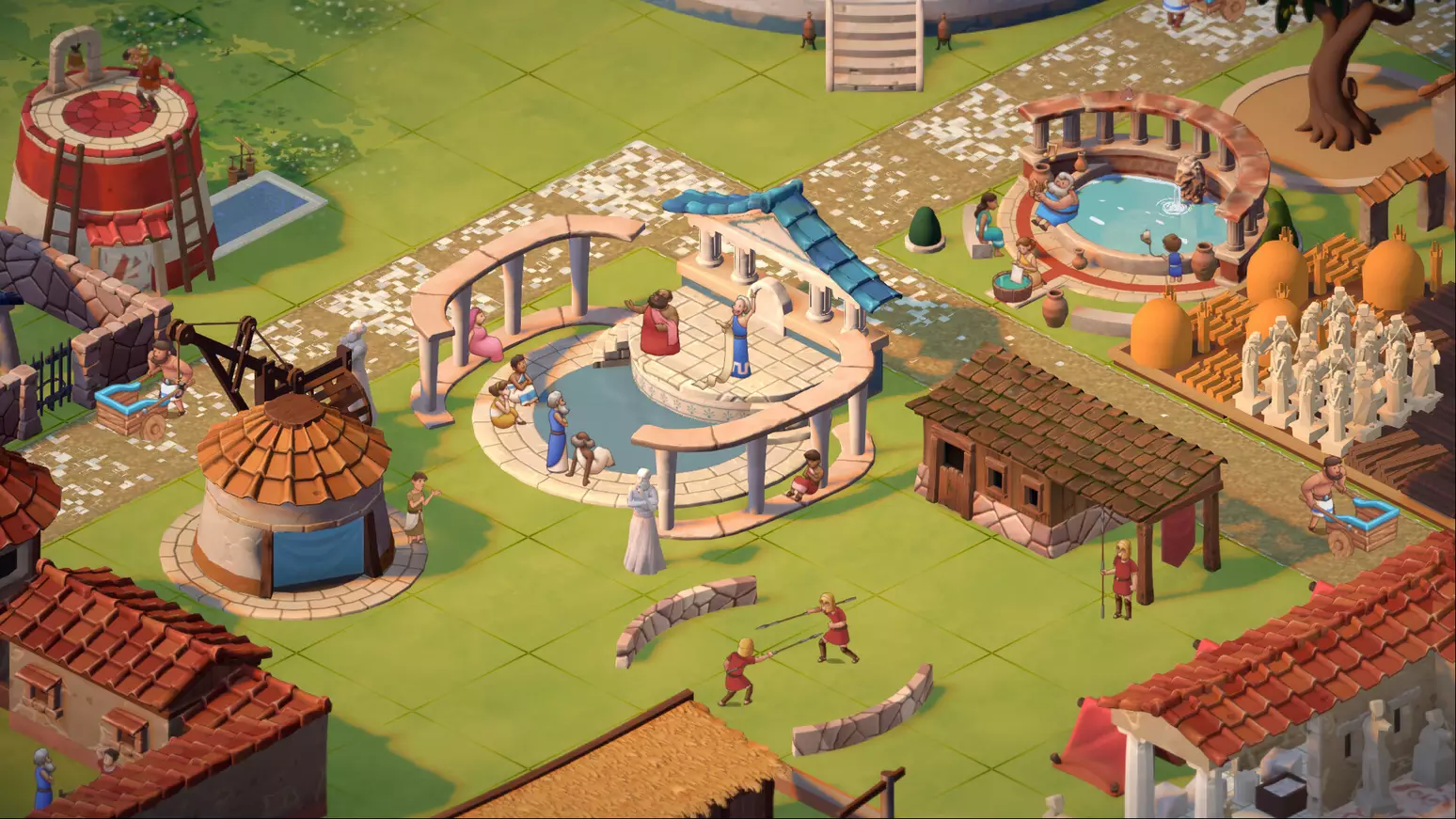Theos: Cities of Myth chega em novembro ao PC para reviver era de ouro dos city builders
